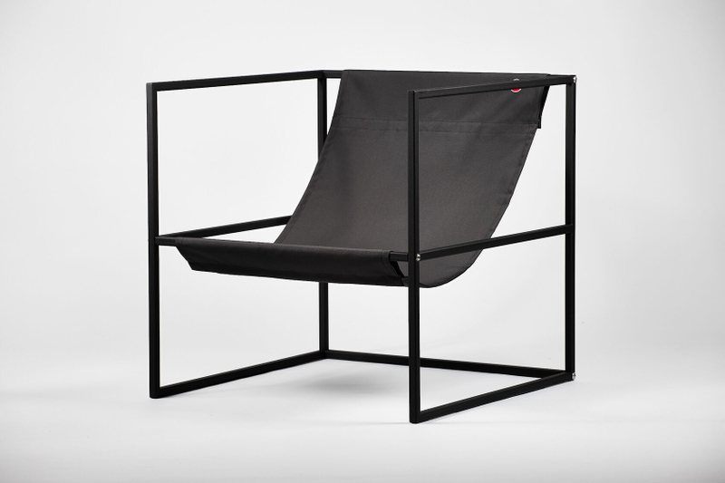 Уличное кресло TESS Outdoor Chair black / anthracite textile (Up!Flame)