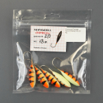 Мормышка Osprey "Торпеда" №2/0 (18гр), 5шт/уп