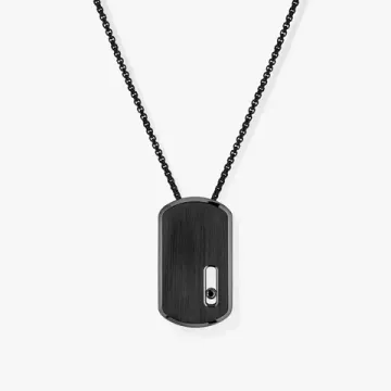Messika Move Titanium pendant necklace large
