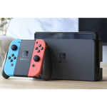 Игровая приставка Nintendo Switch OLED неоновый синий/неоновый красный