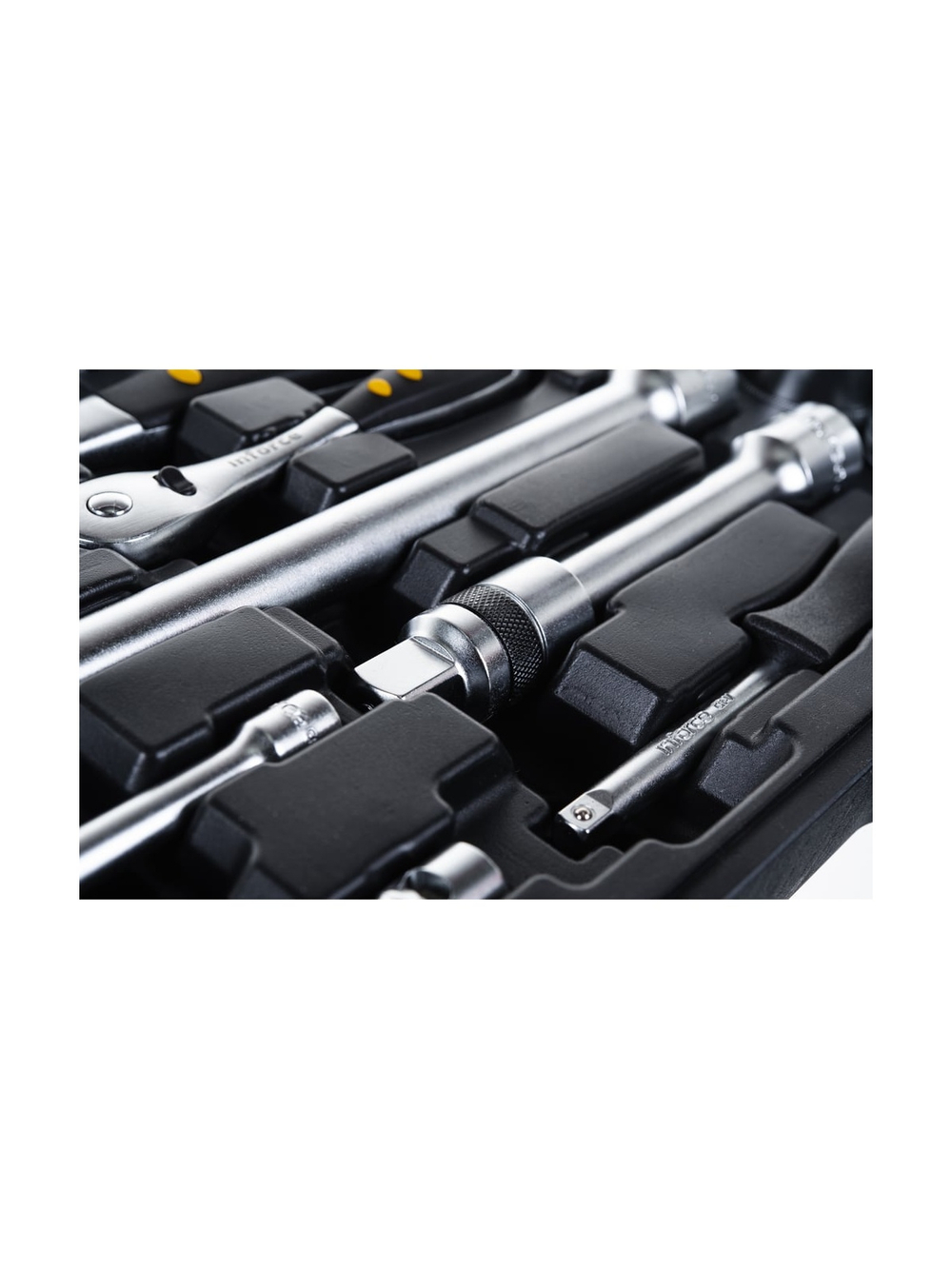 Набор инструментов Inforce 85 предметов 1/2, 1/4 Inforce, Сталь Cr-V, Профессиональный, 06-07-14