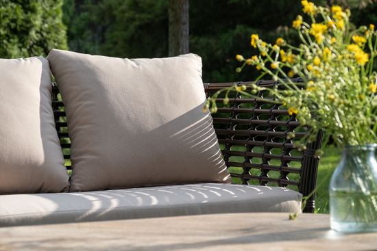 "Валенсия" лаунж-зона из искусственного ротанга, цвет бронзовый