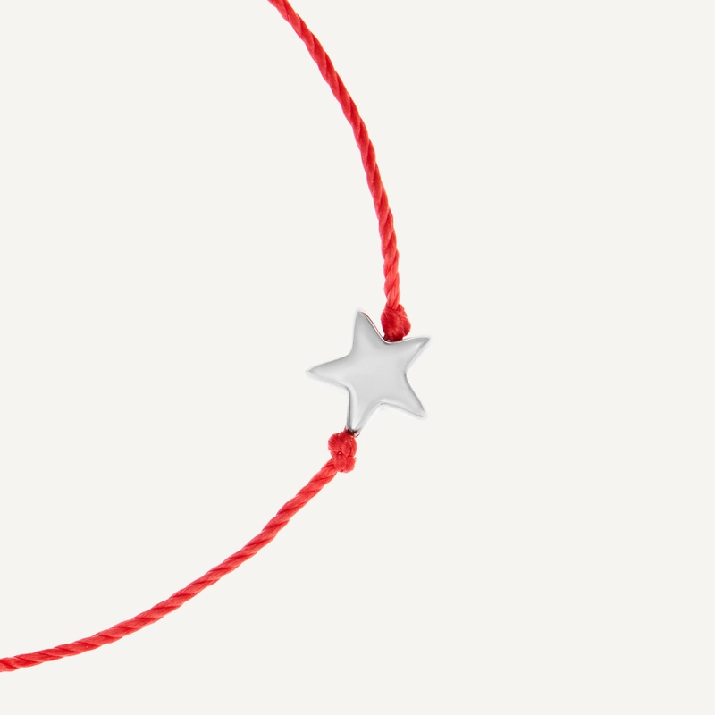 Браслет Сплетенный – Красный