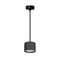 Светильник потолочный Feron Barrel HL4588 ARIA levitation 12W, 230V, GX53, черный, на подвесе 1,7 м