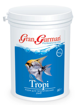 Gran Gurman корм для тропических рыб "Tropi", 250 мл