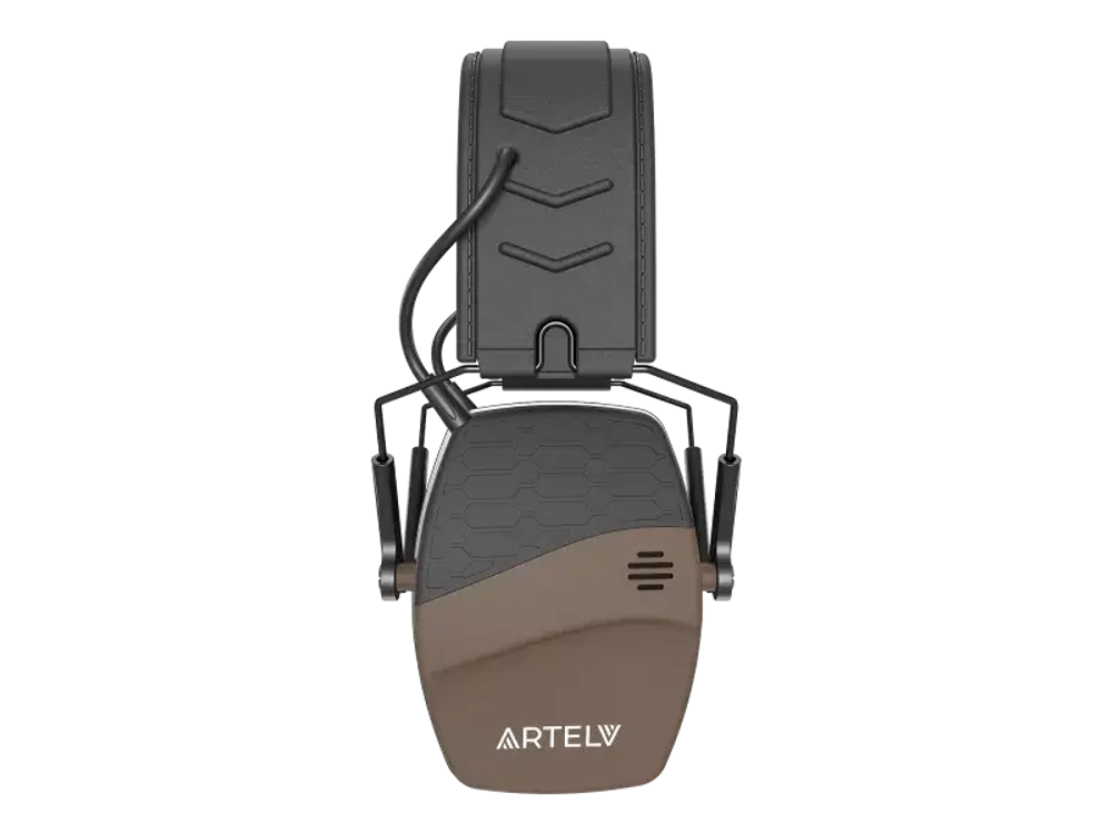 Активные наушники ARTELV КРЕЧЕТ КОРИЧНЕВЫЕ