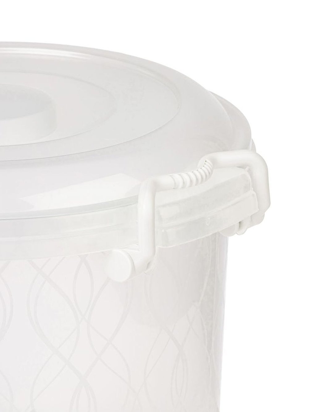 Контейнер для хранения круглый 3л.с защелкой (6729)