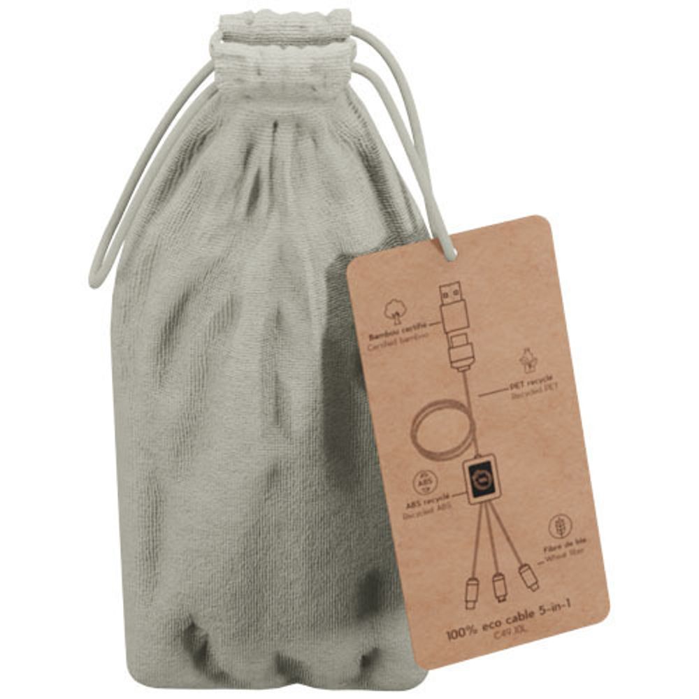 Кабель для зарядки 5-в-1 SCX.design C49