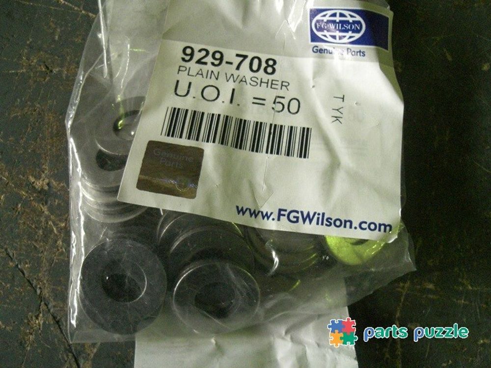 Шайба / PLAIN WASHER АРТ: 929-708