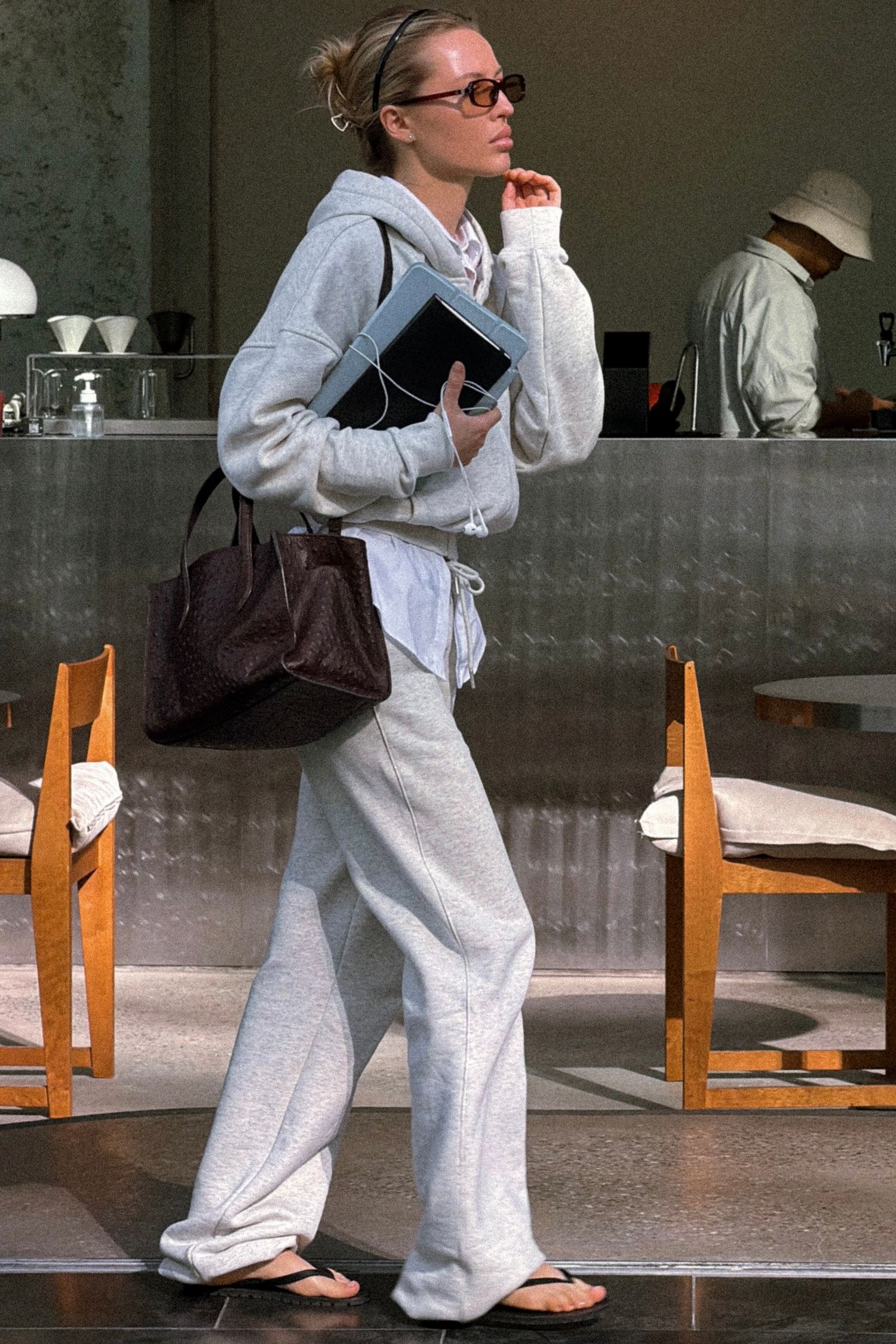 zip худи warm, milk melange