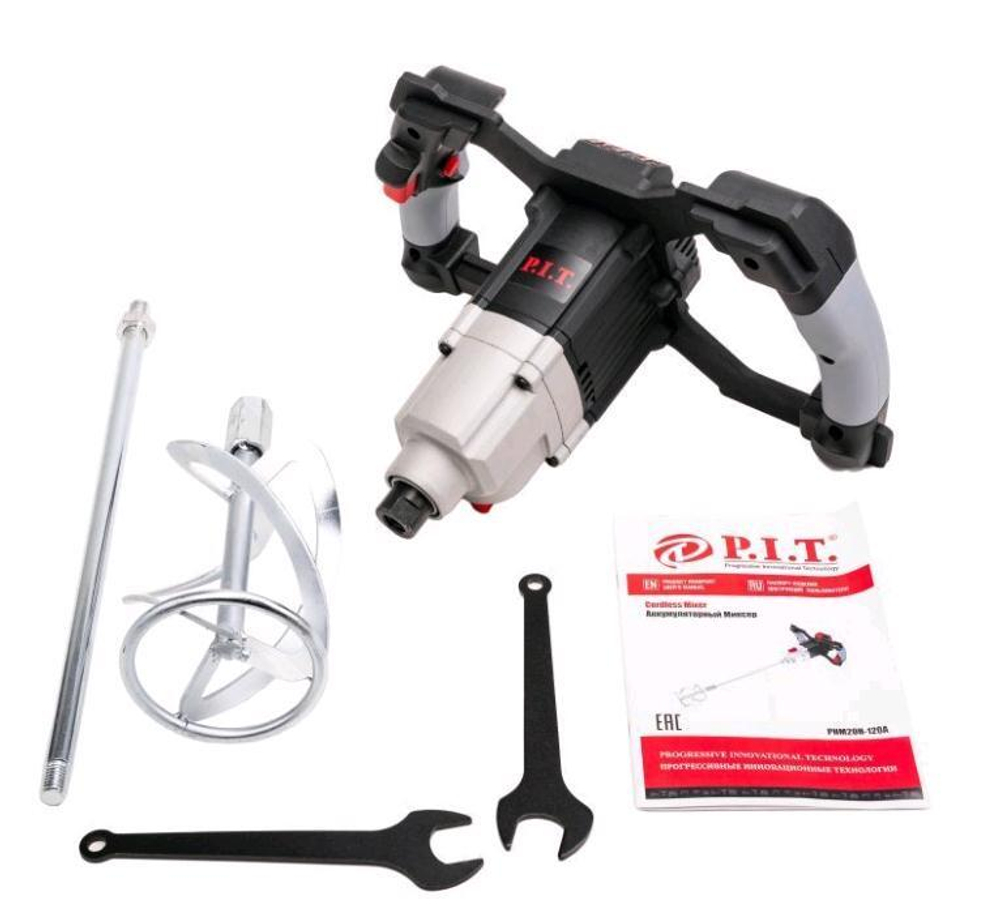 ЕАС Миксер  АККУМ. PHM20H-120A SOLO (20В,0-420/0-710об/мин, рег. оборотов, венчик120мм коробка)