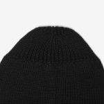 Beanie Hat Embroidered Logo Black