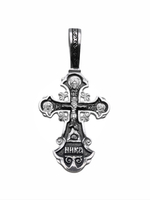 Крест из серебра/Чернение
