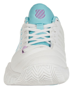 Женские теннисные кроссовки K-Swiss Big Shot Light 4 - brilliant white/angel blue/sheer lilac