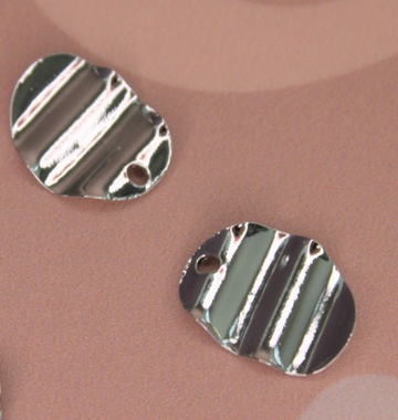 Подвеска рифленая 15х11 мм