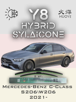Щетки стеклоочистителя HUOYE Y8 550/550 мм на MercedesBenz CClass | AeroClip