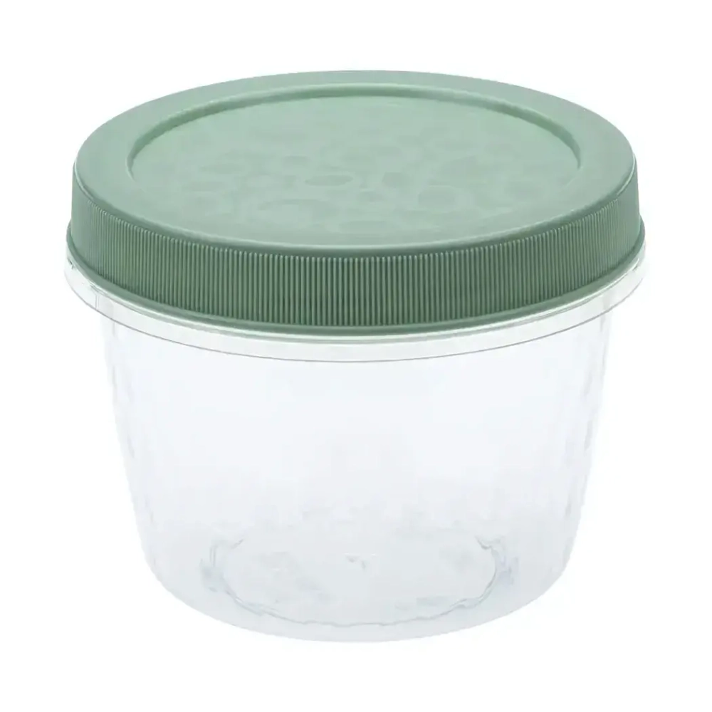 Банка для продуктов Ролл 0,55л Микс (разноцветный) 110x110x85 мм