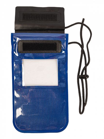Чехол водонепроницаемый Sargan Сухов ОК для телефона с окном для документов 12см*18см синий