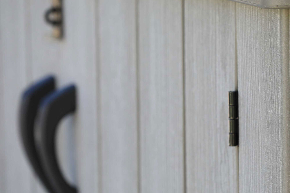 Ящик пластиковый WoodLook, 2100 л, серый