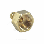Переходник штуцерный латунь неразъемный для шланга Дн 20х1/2" ВР SantechSystems