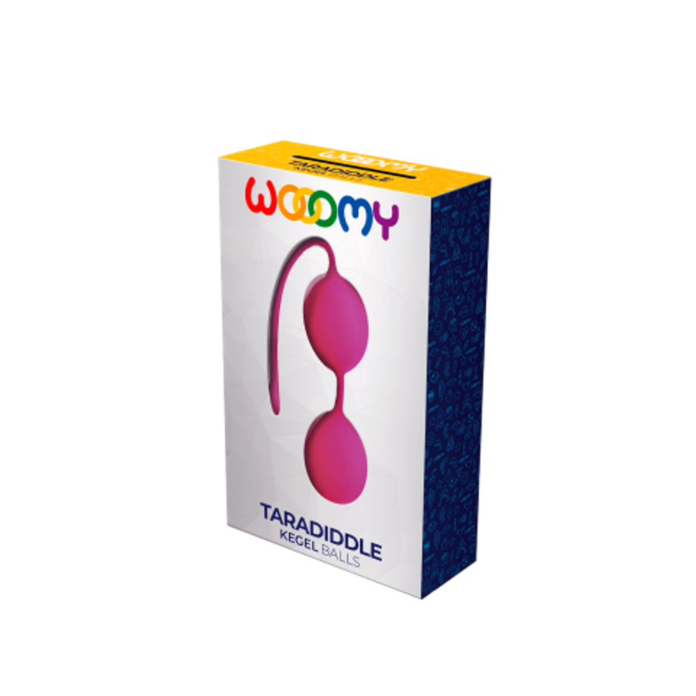 Вагинальные шарики Taradiddle от WOOOMY (17 *3.5 см.)