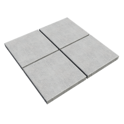 Тротуарная плитка ВАН, форма Квадрат 400*400, h=60мм