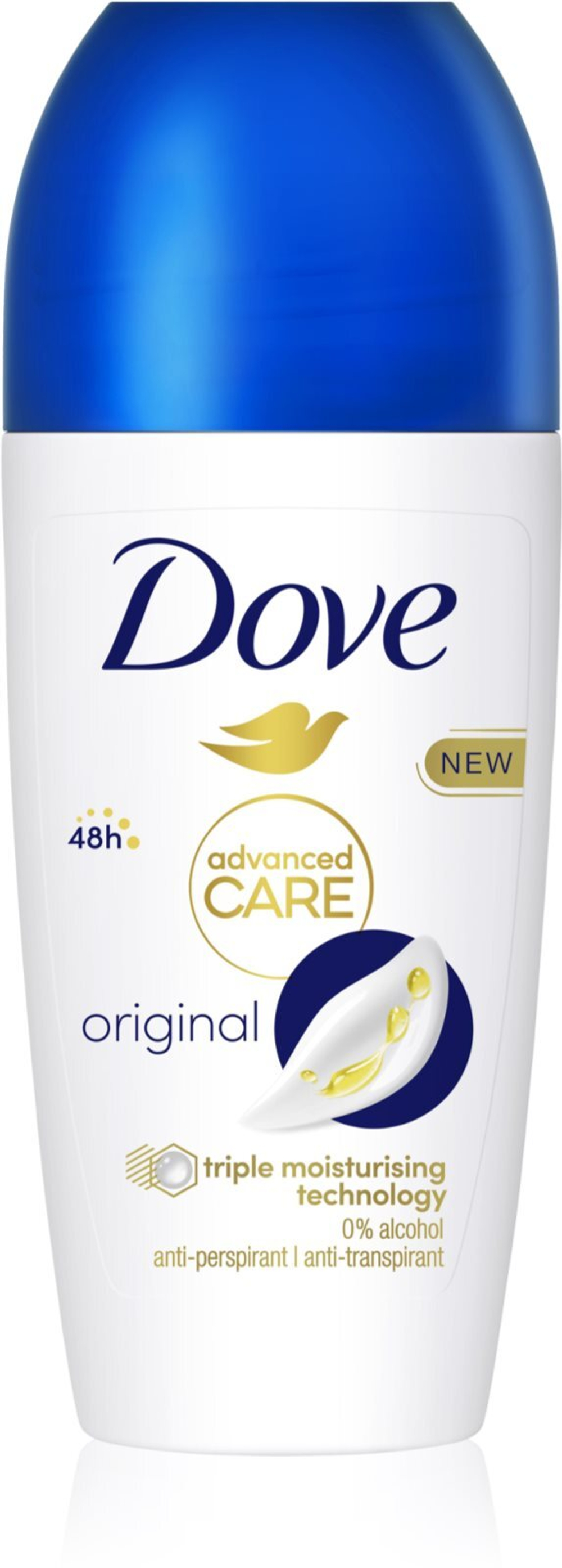 Dove Advanced Care Original - шариковый антиперспирант /   50  ml  / GTIN 59095859