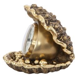 Часы настольные Акойя Бронза