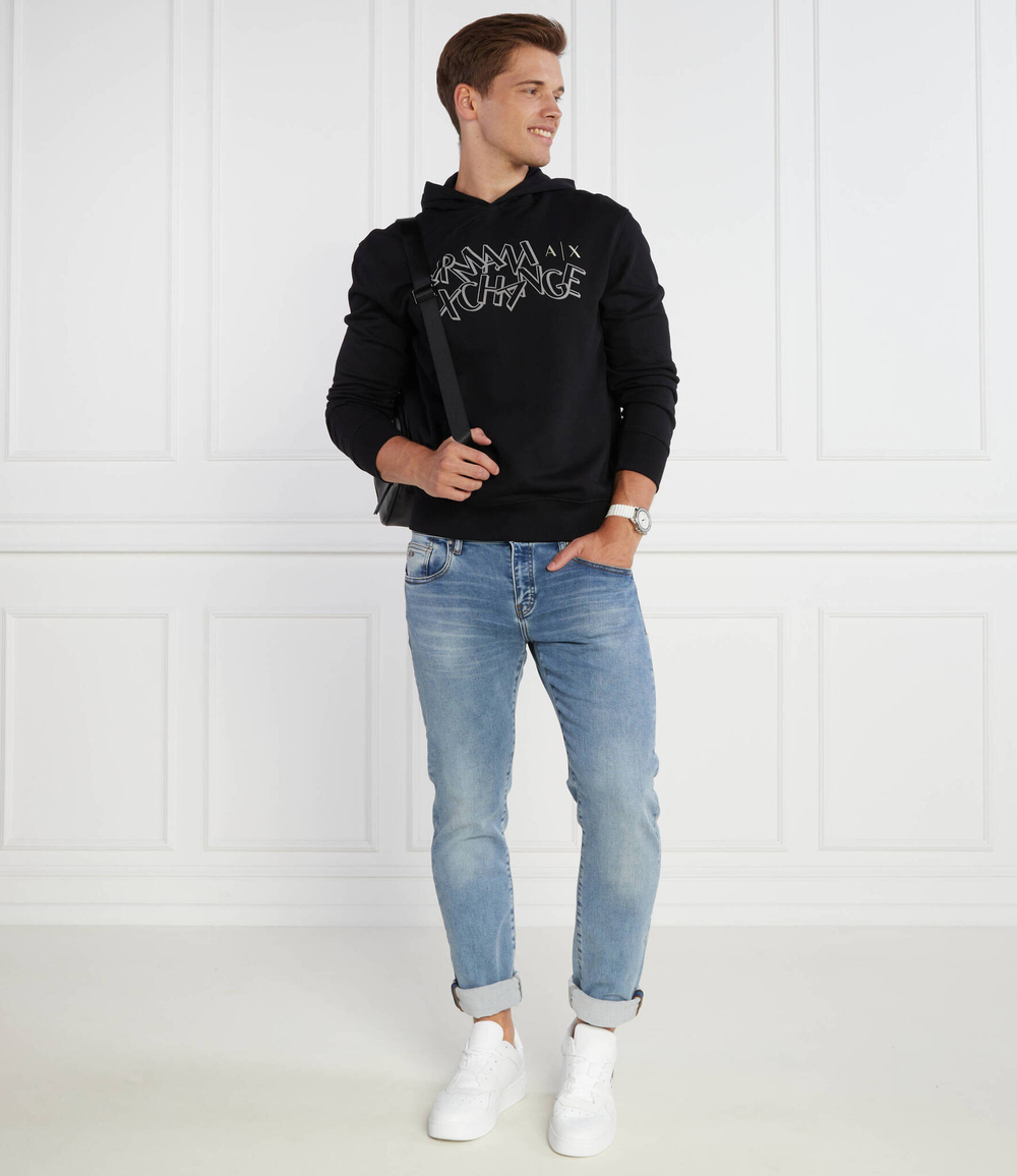 Худи Armani Exchange - черный(6RZMBB ZJBWZ)