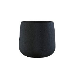 Кашпо Concretika Cone D24 H26 Nero