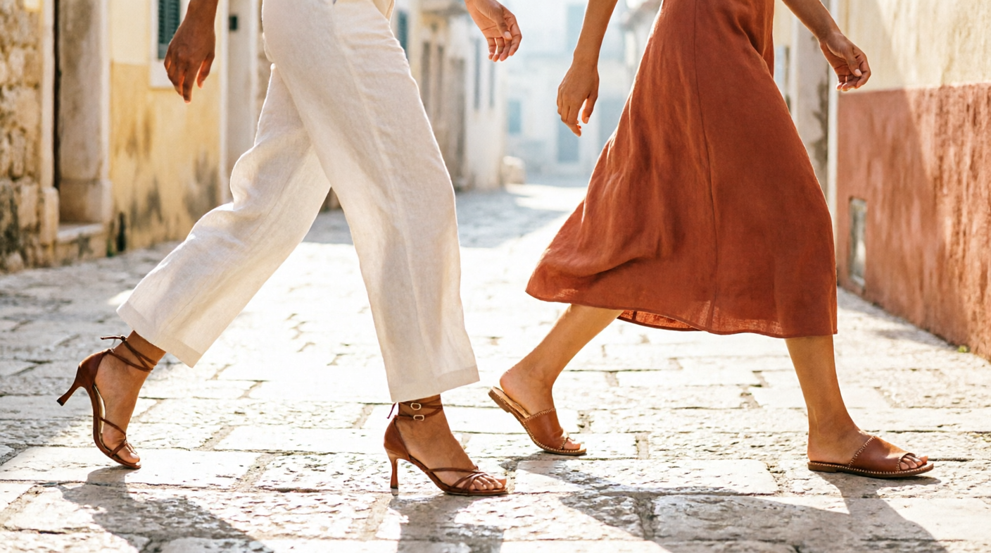 Летняя обувь 2026: сандалии, босоножки и шлепанцы — что купить на лето