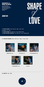 MONSTA X - SHAPE of LOVE (Jewel Case ver.)