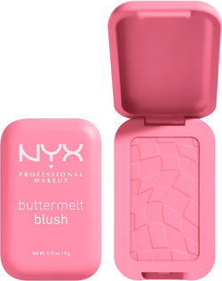 NYX Professional Makeup Buttermelt Blush - пудрово-розовый, 5 g