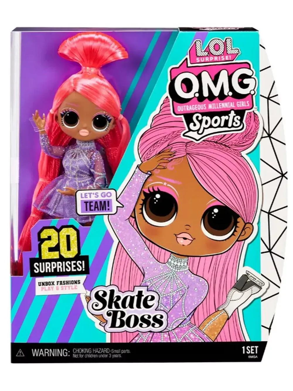 Кукла Лол Омг Lol OMG Skate Boss