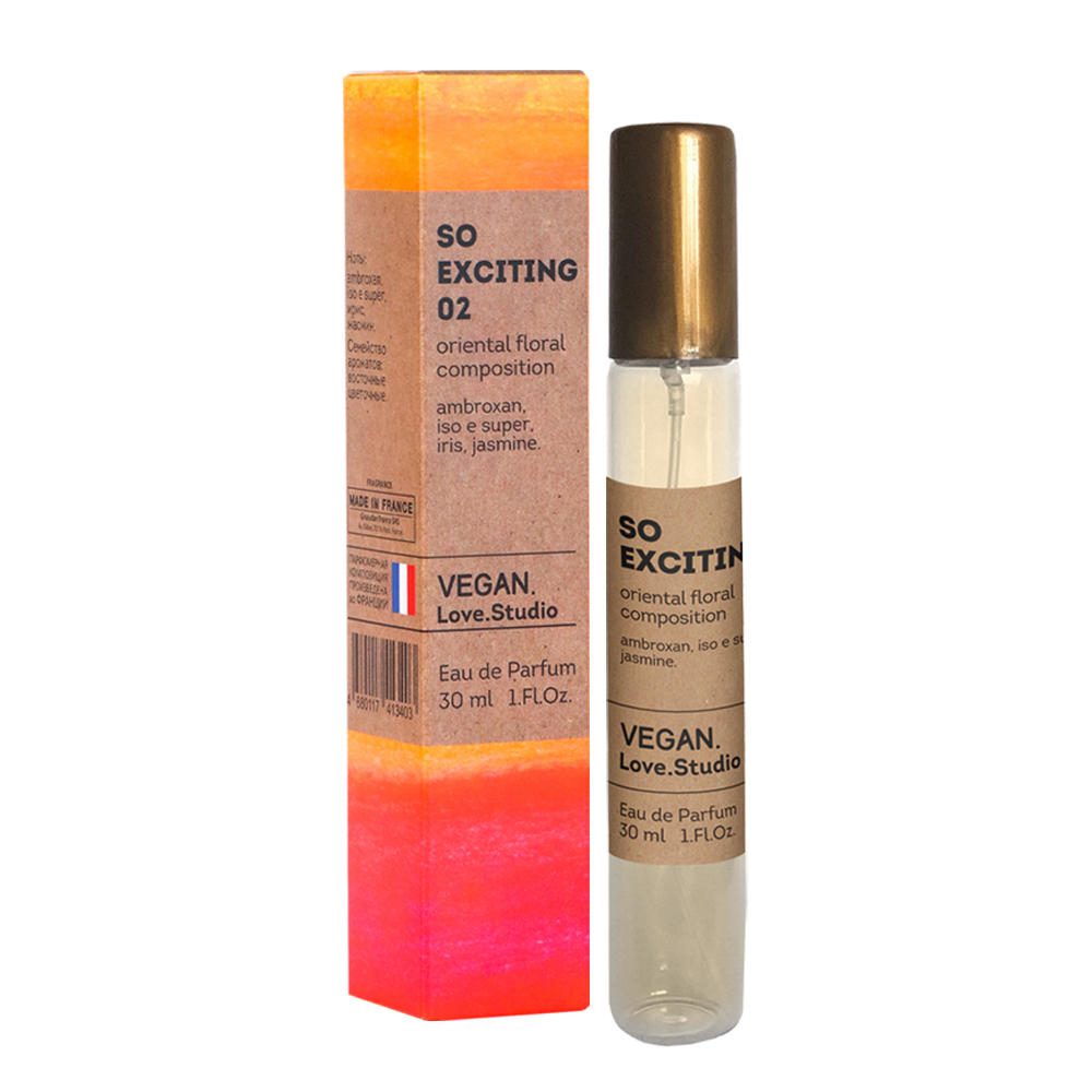 Вода парфюмерная Vegan Love Studio So Exciting 02 (Веган Лав Студио Соу Эксайтинг 02) - 30ml for women