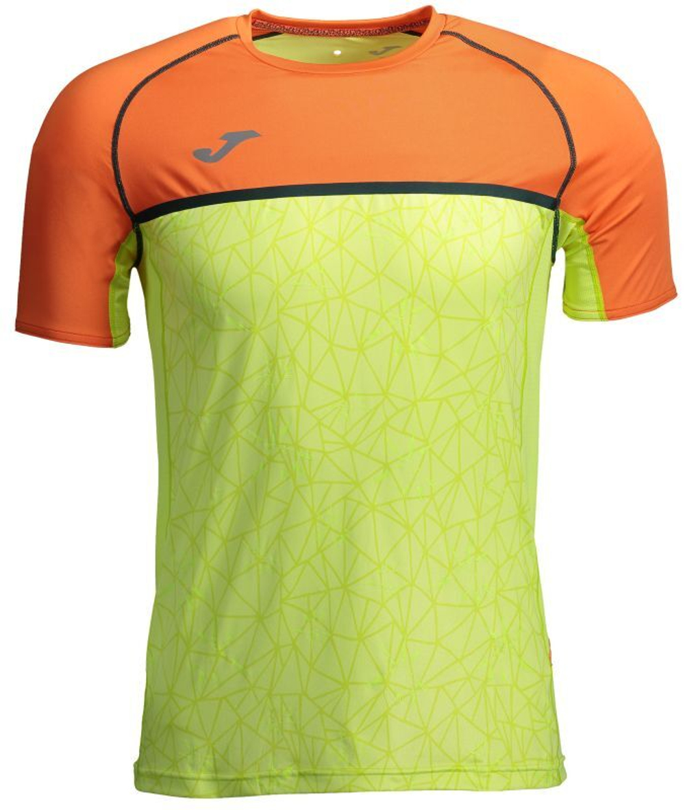 Мужская теннисная футболка Joma Olimpia Flash T-Shirt - yellow/orange