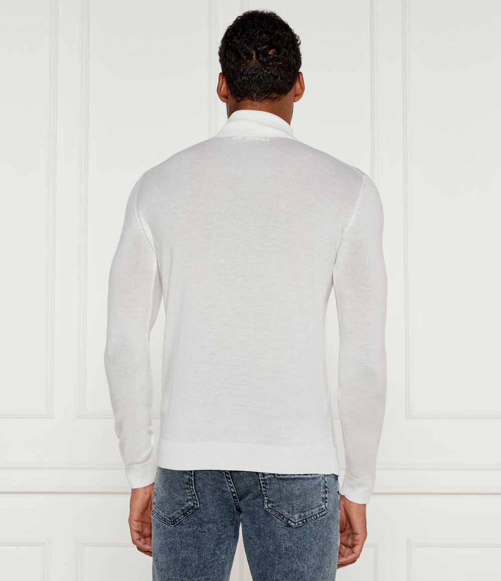 Шерстяной гольф Karl Lagerfeld - белый(655058 544399)