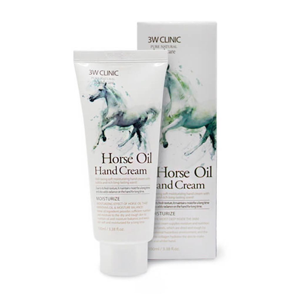 3W Clinic. Крем для рук Horse Oil Hand Cream