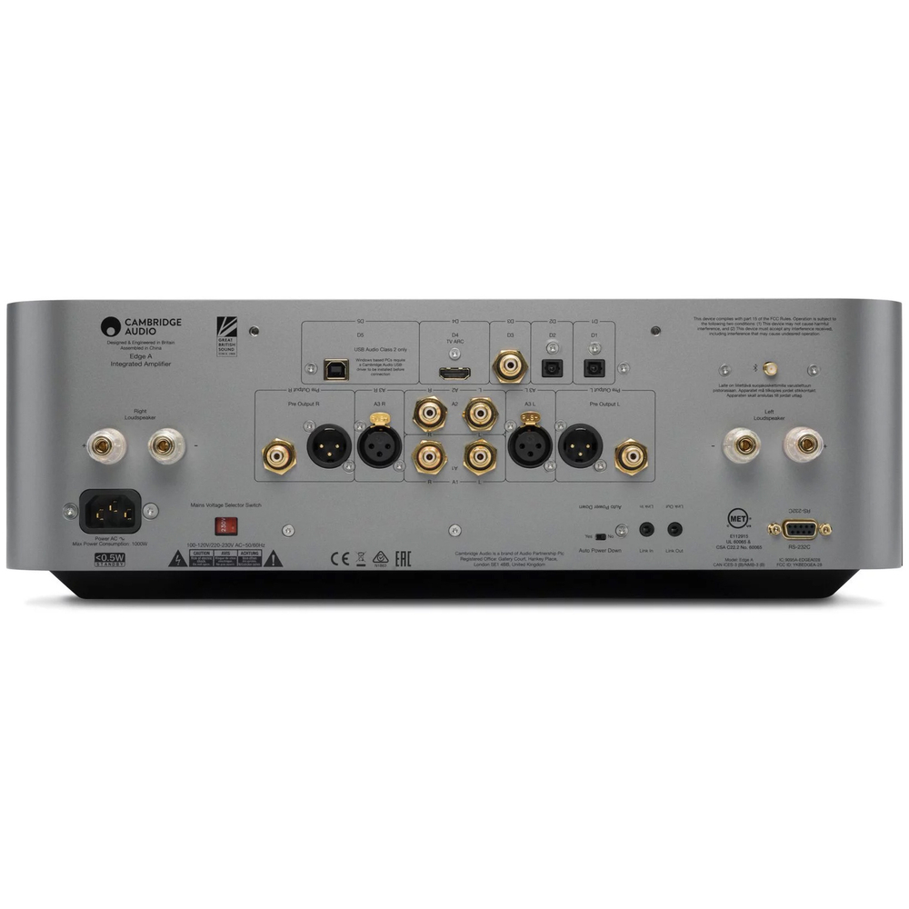 Cambridge Audio Edge A — флагманский интегральный стереоусилитель
