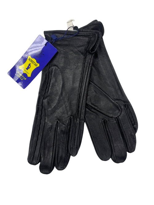 Перчатки. Женские. Материал верха: Кожаные. Подклад: Без подклада.В упаковке 5 шт.