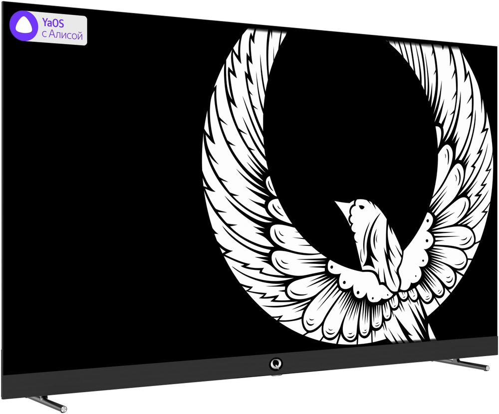Телевизор Qwatt Q65YKS-MB 165 см черный