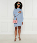 Кожаная сумка через плечо LOVE ONE MINI Pinko - розовый(100074 A0F1)