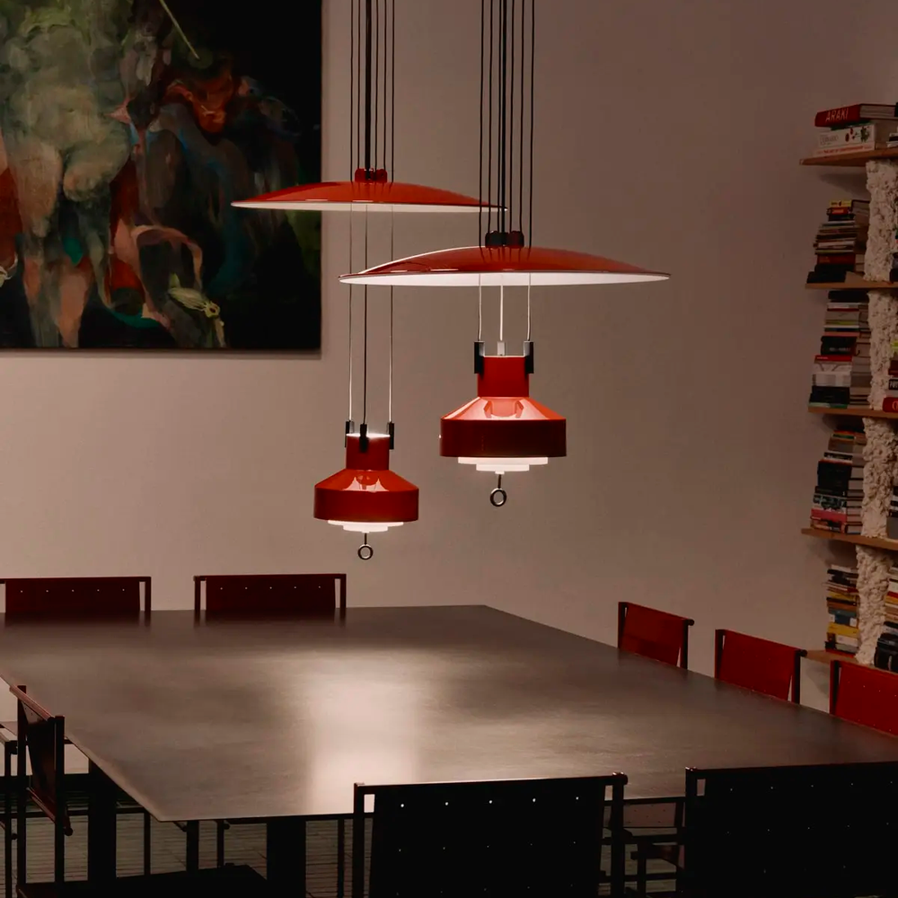 Pendant design lamp Saliscendi by Stilnovo