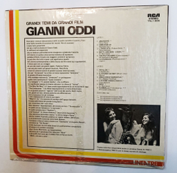 Винтажная виниловая пластинка LP Gianni Oddi Grandi Temi Da Grandi Film (Италия 1976)