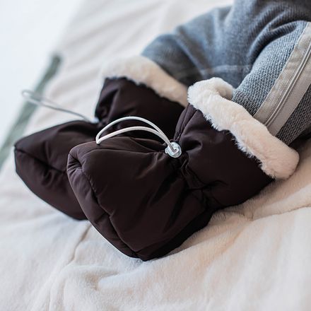 Сапожки на меху "Шоколад" 0+