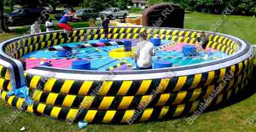 Коммерческая надувная игра "Увернись от палки" (Melt Down) 5*5*1.5 м