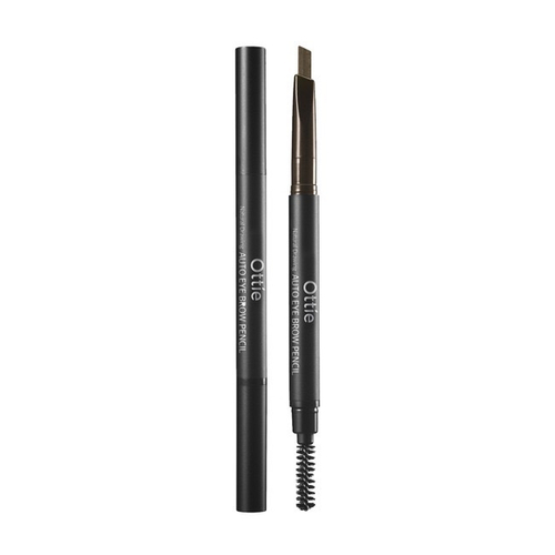 Стойкий авто-карандаш для бровей с щеточкой Ottie Natural Drawing Auto Eye Brow Pencil 02