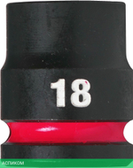Головка ударная Milwaukee Shockwave 1/2" 18мм (4932480312)