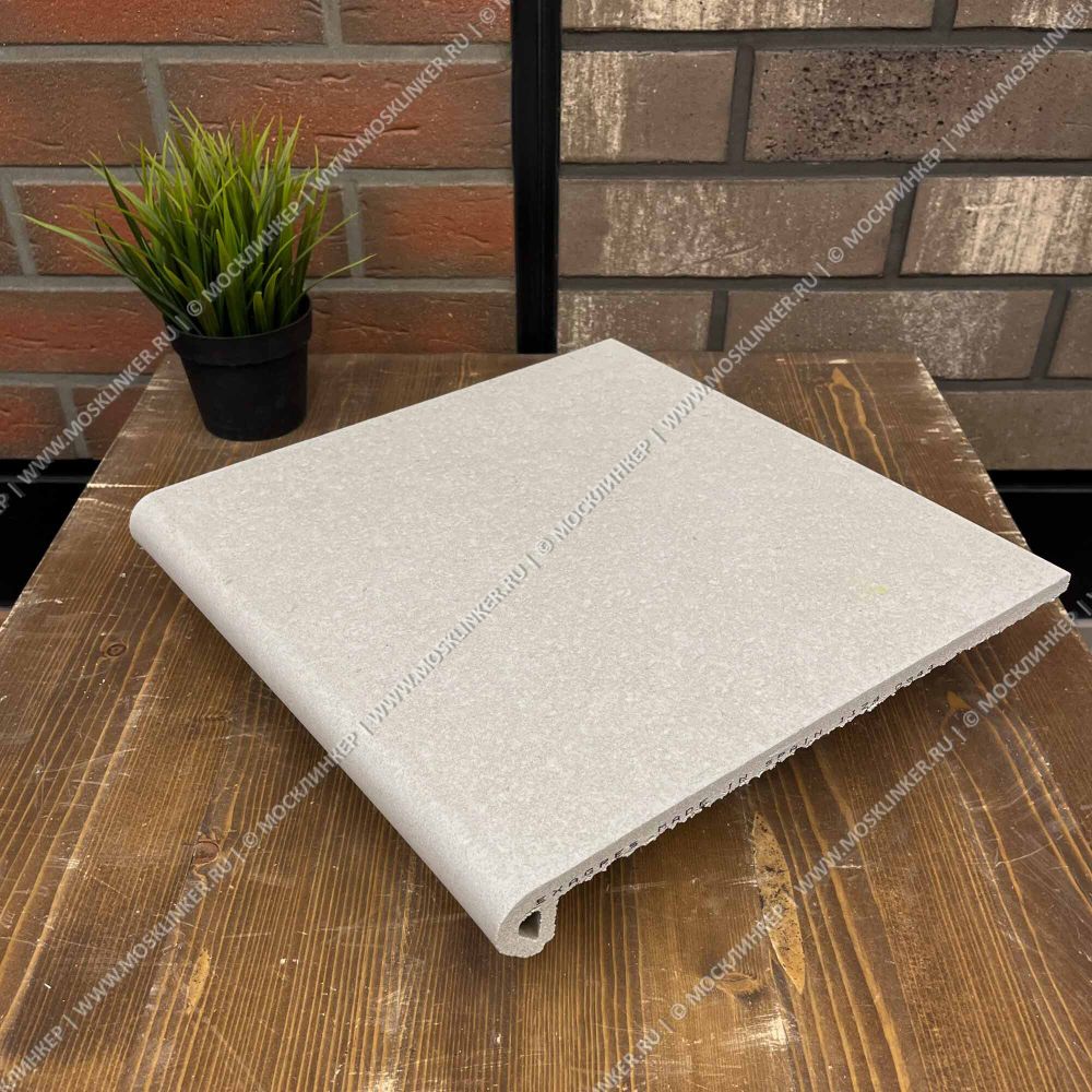 Exagres - Provenza Bianco - ступень-флорентинер, C3/R12 Anti-slip, 330x330x40 мм
