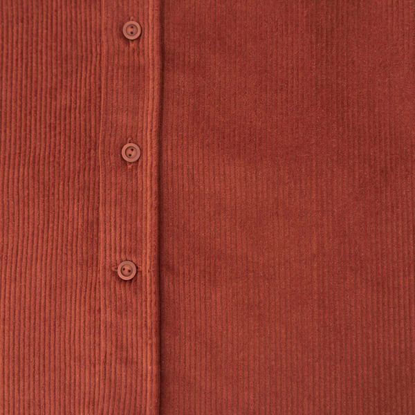 Рубашка FW23 Velvet Brick Кирпичная - фото 8